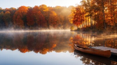 Autumn Reflection Wallpaper